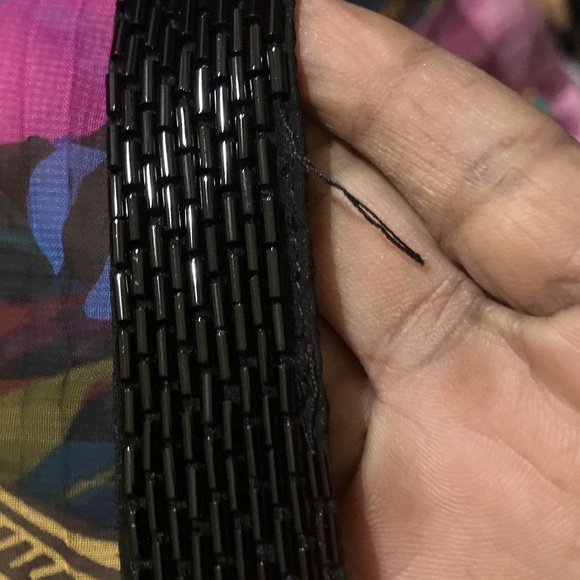 Diane Freis colorful, sheer cardigan - Picture 13 of 13